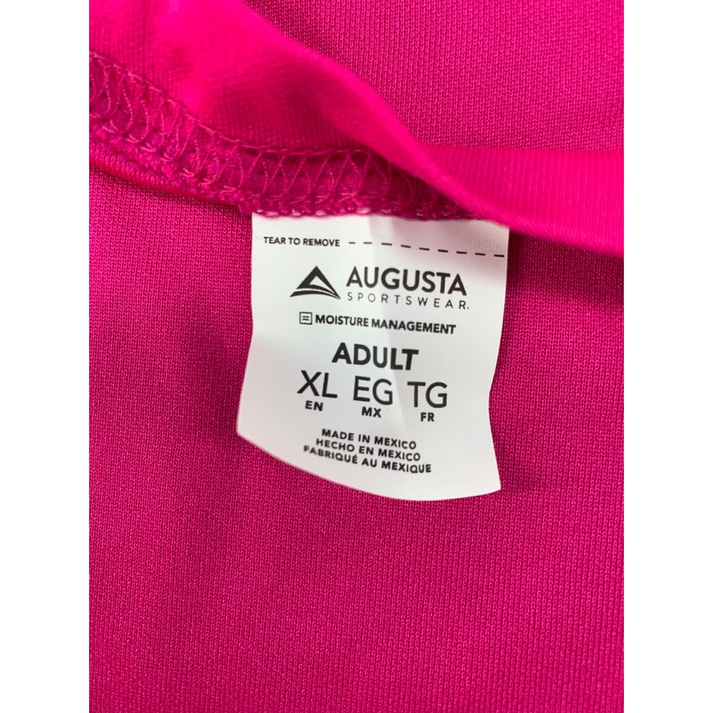 Augusta Sportswear‎ Adult Moisture Management T-Shirt Hot Pink XL - Picture 3 of 5